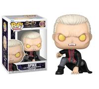 Funko Buffy The Vampire Slayer + Pop Protector: Pop! Figura de vinilo de TV (juego de regalo incluido con caja protectora de la marca ToyBop) (Spike Crouching Vampire #1619/80155)