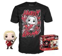 Funko Caja de coleccionista: DC The Suicide Squad: Harley Quinn Diamond Exclusive Pop & tee M