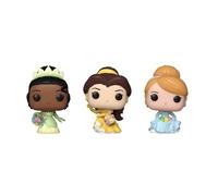 Funko Carrot Pocket Pop! Disney - Cinderella, Bella and Tiana - Figura de Vinilo Coleccionable - Idea de Regalo- Mercancia Oficial - Juguetes para Niños y Adultos - Muñeco para Coleccionistas