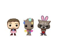 Funko Carrot Pocket Pop! Marvel - Groot - Guardians of The Galaxy 3 Pack - Marvel Comics - Cómics Marvel - Figura de Vinilo Coleccionable - Idea de Regalo- Mercancia Oficial - Comic Books Fans