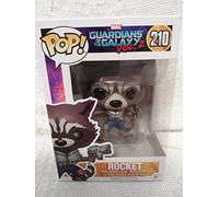 FunKo - Colección Guardianes de la Galaxia, Vol. 2 - Línea Pop Vinyl - Código 12788 - Figura 210 del Personaje Rocket, de Vinilo, edición Limitada, 9 cm de Altura