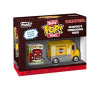 Funko Deadpool Figura Vinilo Deadpool's Chimichanga Truck (Bitty Pop! Ride) Unisex Pop! Standard PVC