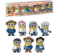 Funko - Despicable Me 4 - Minions x BTS Pop! Figura de vinilo paquete de 7 - EE Excl.