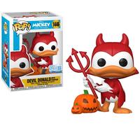 Funko Pop! Disney: Devil Donald Duck - 1/6 de Probabilidades de Obtener la RARA Variante Chase - Figura de Vinilo Coleccionable - Idea de Regalo - Mercancia Oficial - Juguetes para Niños y Adultos