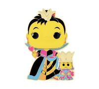 Loungefly POP! Pin de esmalte grande Disney Alice – Reina de Corazones y Rey – Coleccionable