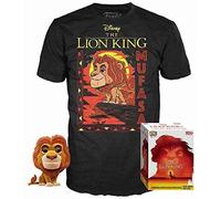 ¡Figura pop! Mufasa Rey León con Camiseta Talla XL - FUNKO