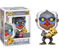 FunKo - Disney - El Rey León colección Pop Vinyl - Figura 301 Rafiki presentando a Simba, 9 cm, 24570