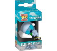 Funko Disney Lilo & Stitch Pocket Pop! Sleeping Stitch Figura de Vinilo Llavero Exclusivo