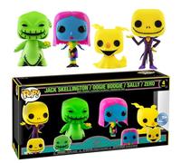Funko Disney Pack 4 Figurines Pop! Movies Vinyl Nightmare Before Christmas (EMEA) 9 cm