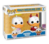 Funko disney pop! donald's shoulder angel & devil vinyl figure set 202