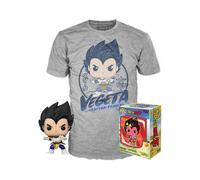 Funko dragon ball z pop! & tee box vegeta size s, multicolor, standard