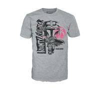 Funko en Caja Camiseta: Star Wars The Mandaloriano - Bounty Hunter Con Darksaber