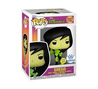 Funko Figura de vinilo Pop! Disney Kim Possible Shego que brilla en la oscuridad, 3.85 pulgadas, exclusiva tienda #1582