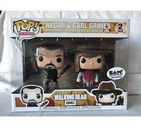 FunKo - Figura Pop elaborada en Vinilo, The Walking Dead, Pack Doble con Negan y Carl Grimes, 21534