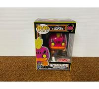 Funko Figura Pop! Marvel Capitana Marvel Black Light Modelo 908| 55213 Edición Especial
