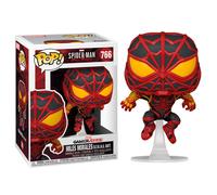 Marvel Spider-Man Millas Morales S. T. R.i.k.e. Suit 9.5cm Pop Vinyl Figura