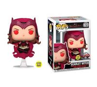 Funko Figura Pop Marvel Wandavision Scarlet Witch Bruja Escarlata 9cm Vinilo Brilla en la Oscuridad Caja Original