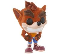 Funko - Figurine Crash Bandicoot - Crash Flocked Exclu Pop 10cm - 0889698256438