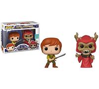 Funko - Figurine Disney - Taram et le Chaudron Magique - Bi-Pack Taram & Horned King SDCC 2019 Exclusive Pop 10cm - 0889698401623