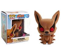 Funko - Figurine Naruto Shippuden - Kurama Flocked Exclusive Oversized Pop 15 cm - 0889698363389
