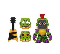 Funko – Figura de vinilo coleccionable – FNAF Snap RR Glamrock Chica & Gator 2PK – Mercancía oficial