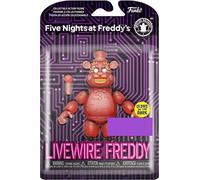 Funko Five Nights at Freddy's Livewire Freddy Action Figure Plush (Livewire Freddy Figure)