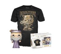 Funko FT76924 Pop Movies Harry Potter: Dumbledore Figura de Juguete Coleccionable de Vinilo con Camiseta, Grande