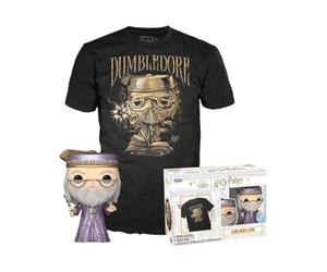 Funko FT76924 Pop Movies Harry Potter: Dumbledore Figura de Juguete Coleccionable de Vinilo con Camiseta, Grande