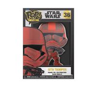Funko Funko Large Pop! Enamel Pin - STAR WARS: Sith Trooper Pins de Esmalte- Broche Coleccionable - para Mochilas Y Bolsos - Idea de Regalo- Mercancia Oficial - Movies Fans