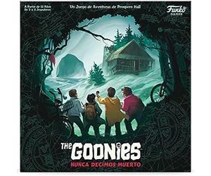 Funko Games - The Goonies EL Juego - Juego de Mesa de Aventuras Cooperativo - para Niños a Partir de 12 Años - Juego de Enigmas - Encuentra el Tesoro - 50 Min - 2 a 5 Jugadores - en Español