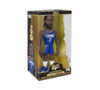 Funko Gold 12" NBA: Clippers - Kawhi Leonard - 1/6 de Probabilidades de Obtener la RARA Variante ChaseASE - Figura de Acción de Vinilo Coleccionable - Idea de Regalo de Cumpleaños- Mercancia Oficial