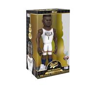 Funko Gold 12": NBA Pelicans - Zion Williamson (1 in 6 Chase Chance) | Merchandising Oficial de Deportes - Juguete Coleccionable - Idea de Regalo de Cumpleaños para Fans y Coleccionistas
