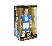 Funko Gold 12" NFL: Chargers - Justin Herbert - 1/6 de Probabilidades de Obtener la RARA Variante Chase - Figura de Acción de Vinilo Coleccionable - Idea de Regalo de Cumpleaños- Mercancia Oficial