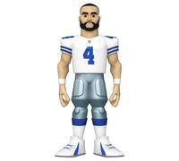Funko Gold 12" NFL: Cowboys - Dak Prescott - 1/6 de Probabilidades de Obtener la