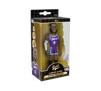Funko Gold 5" NBA: Lakers - Lebron James - (City) - 1/6 de Pro (Importación USA)