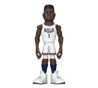 Funko Gold 5" NBA: Pelicans-Zion Williamson - (Home Uni) - 1/6 de Probabilidades