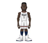 Funko Gold 5" NBA: Pelicans-Zion Williamson - (Home Uni) - 1/6 de Probabilidades de Obtener la RARA Variante Chase - Figura de Acción de Vinilo Coleccionable - Idea de Regalo de Cumpleaños