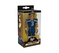 Funko Gold 5" NFL: Seahawks - Russel Russell Wilson - 1/6 de Probabilidades de Obtener la RARA Variante Chase - Figura de Acción de Vinilo Coleccionable - Idea de Regalo de Cumpleaños y Exhibir