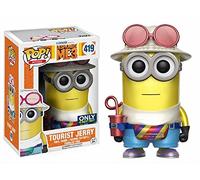 Funko - GRU, mi Villano Favorito 3-Tourist Jerry (Metalizado) Figura, Multicolor, 15075