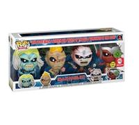 Funko Iron Maiden Iron Maiden Rocks! - 4 Vnyl Figuren Eddie (Glow in The Dark) Vinyl Figur Unisex Pop! Standard