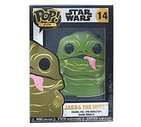 Funko Jabba The Hutt Pop Pin con Chase, Talla única, Metal, No es una piedra preciosa