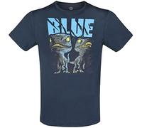 Funko Jurassic Park - Blue The Raptor Unisex Camiseta Azul L 100% algodón regular