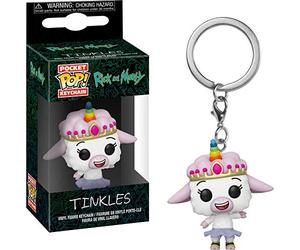 Funko Keychaim Rick & Moty Tinkles, Multicolor (35931), Talla Única