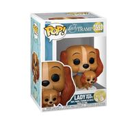 Funko La Dama y El Vagabundo Figura Vinilo Lady with Puppy 1553 Unisex Pop! Multicolor PVC