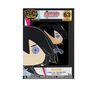 Funko Large Pop! Enamel Pin - Boruto Next Generations: Sasuke Uchiha - Boruto: Naruto Next Generations - Pins de Esmalte - Broche Coleccionable - para Mochilas Y Bolsos - Idea de Regalo