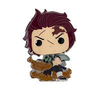 Funko Large Pop! Enamel Pin - Nezuko Kamado - Demon Slayer - Guardianes de la Noche - Pins de Esmalte - Broche Coleccionable - para Mochilas Y Bolsos - Idea de Regalo - Anime Fans