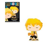 Funko large pop! enamel pin - zenitsu agatsuma - demon slayer - guardi