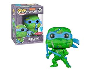 Funko Leonardo Artist Series Teenage Mutant Ninja Turtles Pop! Figura de Vinilo con Protector Pop!