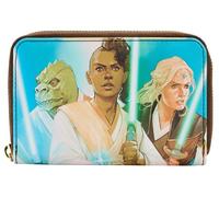 Loungefly STAR WARS The HIGH REPUBLIC COMIC COVER ZIP AROUND WALLET 36 Multi