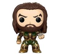 FunKo - Liga de la Justicia - Colección Pop Vinyl, Figura 199 - Aquaman con motherbox - Edición SDCC Summer Convention